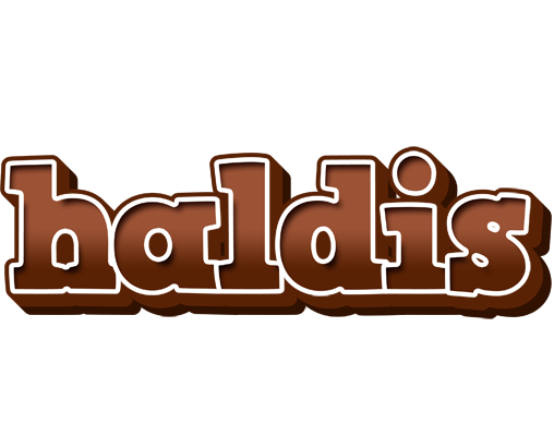 Haldis brownie logo