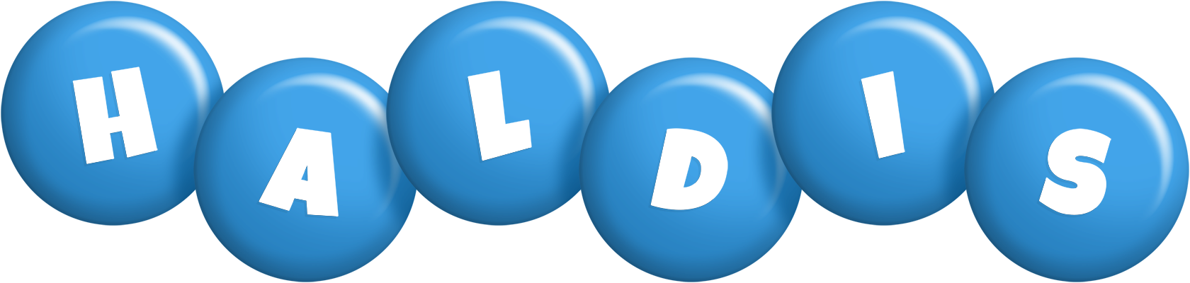Haldis candy-blue logo