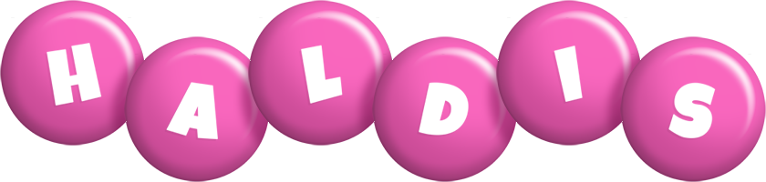 Haldis candy-pink logo