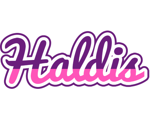 Haldis cheerful logo