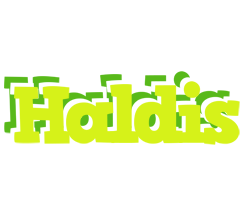 Haldis citrus logo