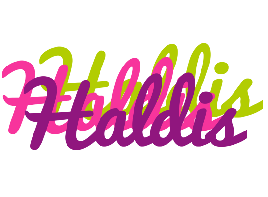 Haldis flowers logo