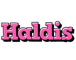 Haldis girlish logo