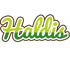 Haldis golfing logo