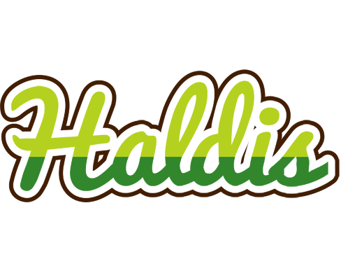 Haldis golfing logo