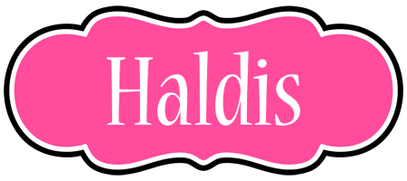 Haldis invitation logo