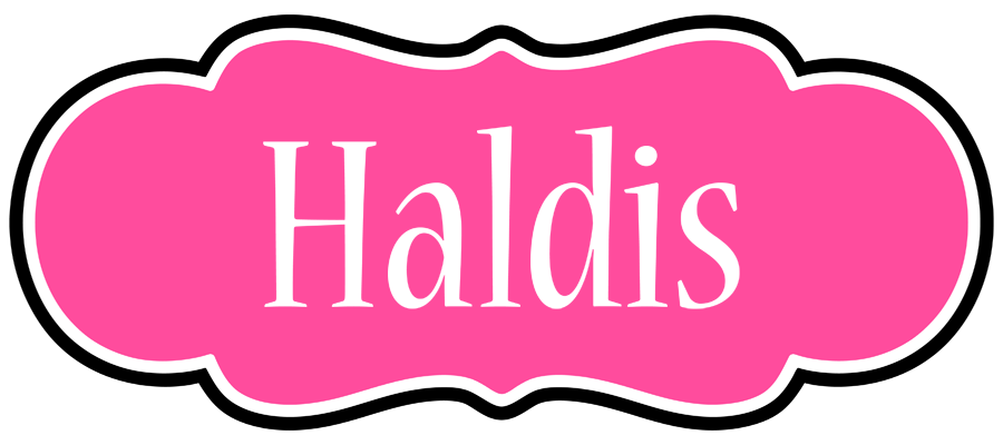 Haldis invitation logo