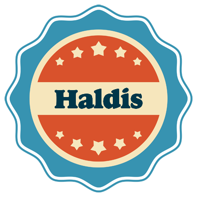 Haldis labels logo