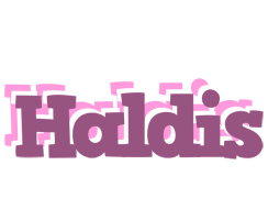 Haldis relaxing logo