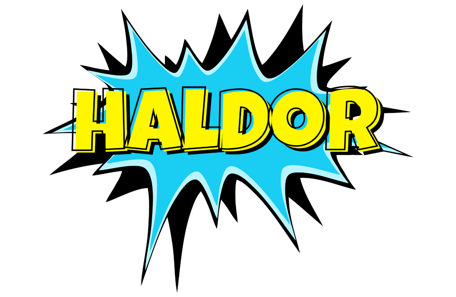 Haldor amazing logo