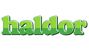 Haldor apple logo