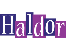 Haldor autumn logo