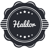 Haldor badge logo