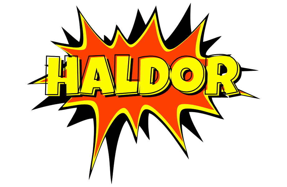 Haldor bazinga logo