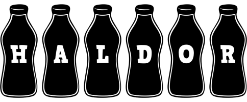 Haldor bottle logo