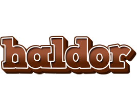 Haldor brownie logo