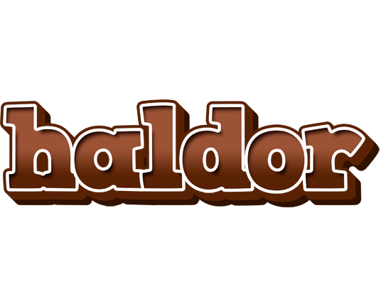 Haldor brownie logo