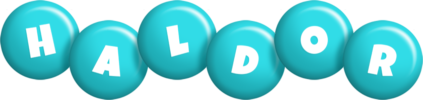 Haldor candy-azur logo
