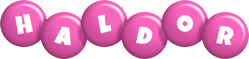 Haldor candy-pink logo