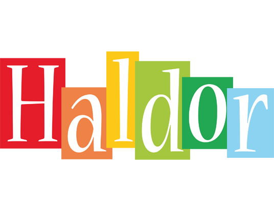 Haldor colors logo
