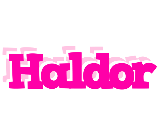 Haldor dancing logo