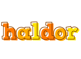 Haldor desert logo