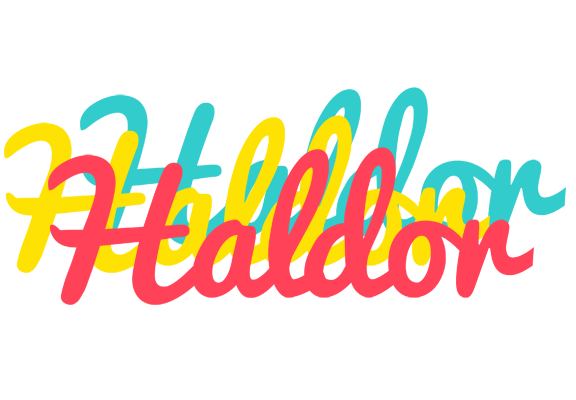 Haldor disco logo