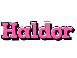 Haldor girlish logo