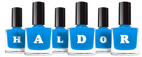 Haldor glossy logo