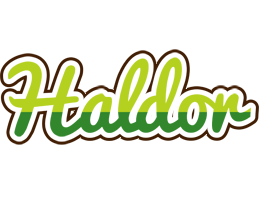 Haldor golfing logo