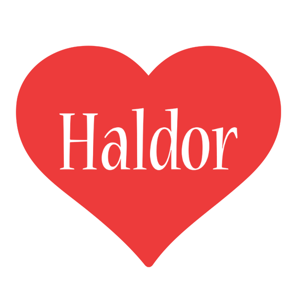 Haldor love logo