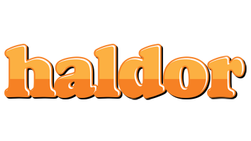Haldor orange logo