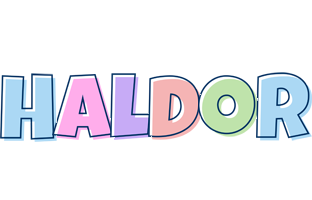 Haldor pastel logo