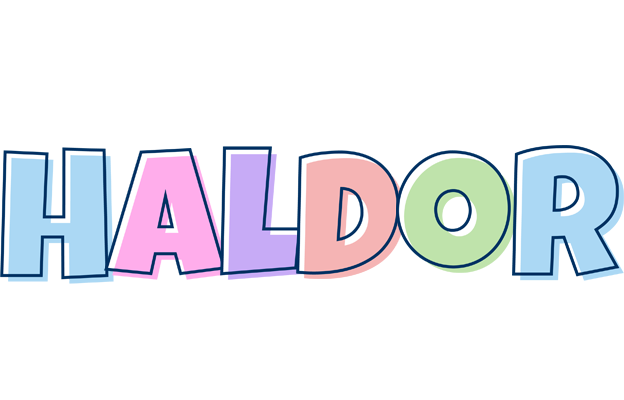Haldor pastel logo