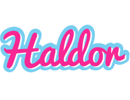 Haldor popstar logo