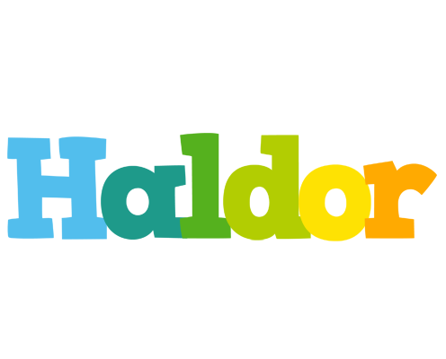 Haldor rainbows logo