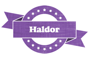 Haldor royal logo
