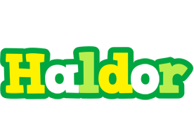 Haldor soccer logo