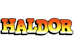 Haldor sunset logo