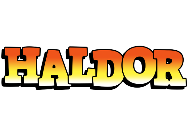 Haldor sunset logo