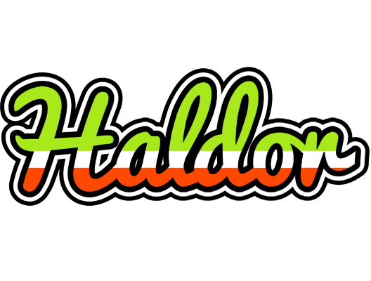 Haldor superfun logo