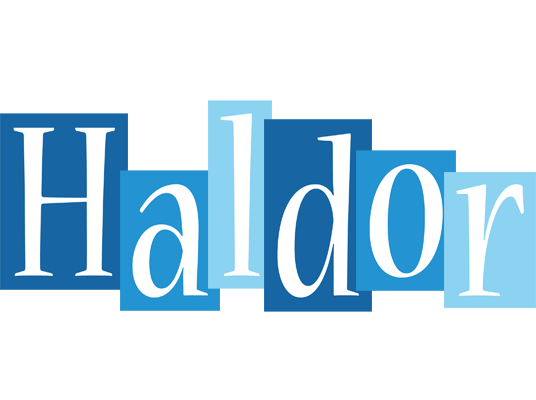 Haldor winter logo