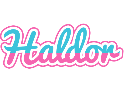 Haldor woman logo