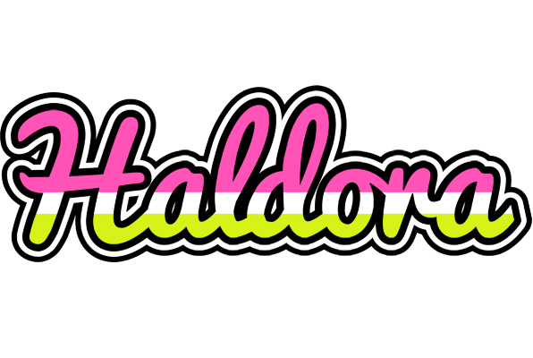 Haldora candies logo
