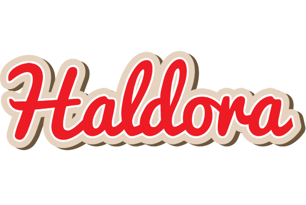 Haldora chocolate logo