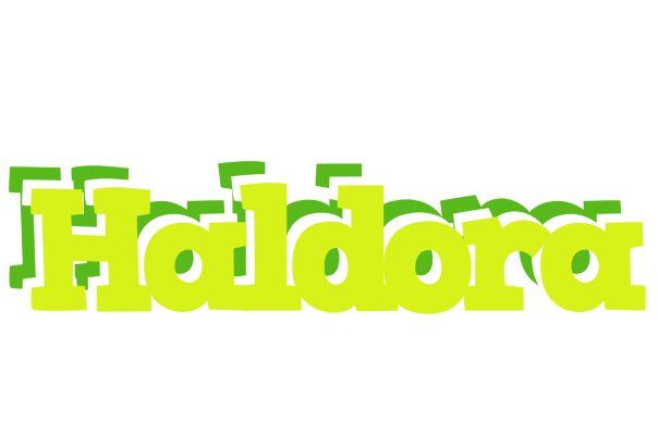 Haldora citrus logo