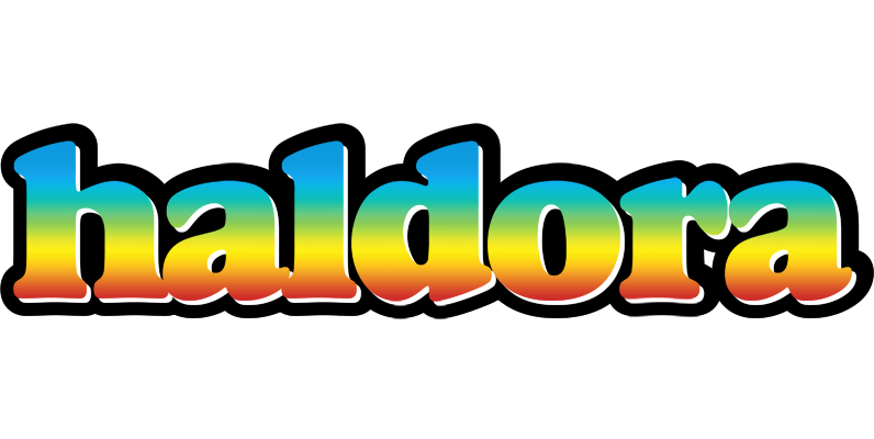 Haldora color logo