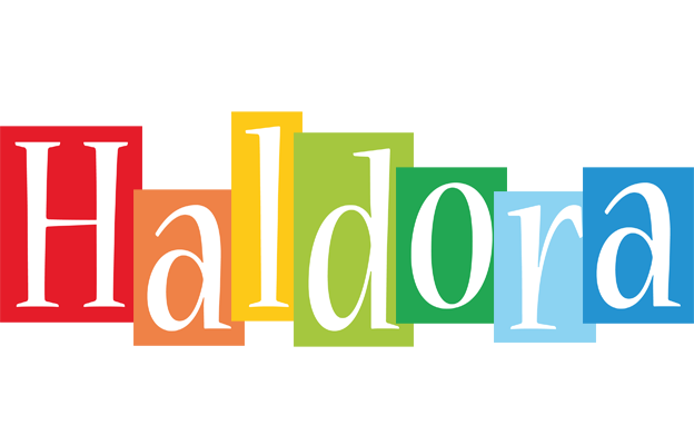 Haldora colors logo