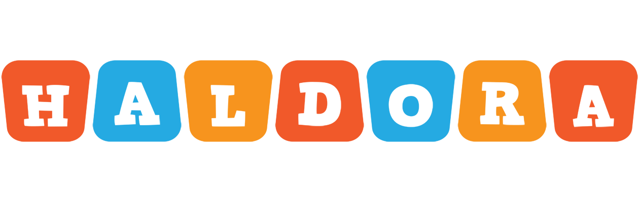 Haldora comics logo