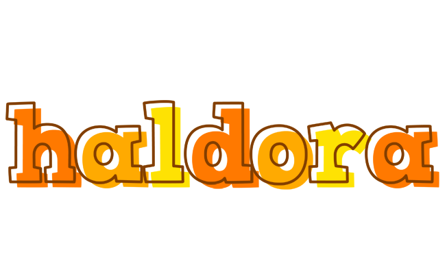 Haldora desert logo